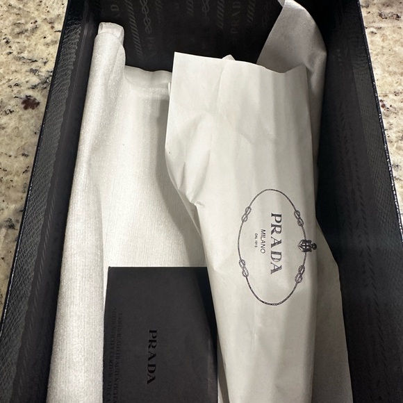 Prada Navy Leather Crossbody Bag - Picture 10 of 16